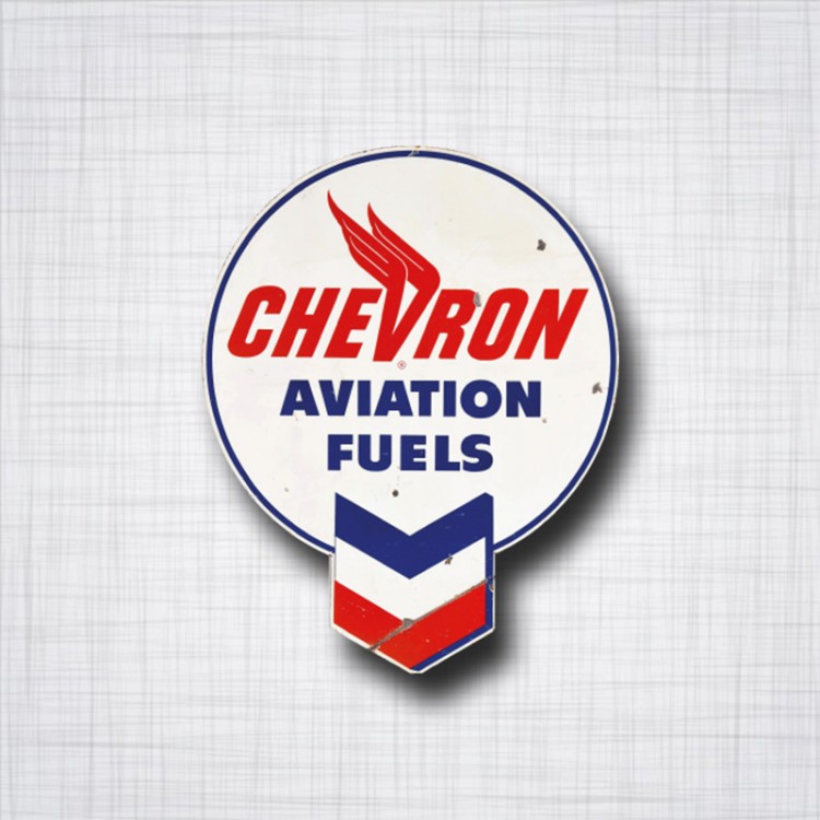 Sticker Chevron Aviation Fuels