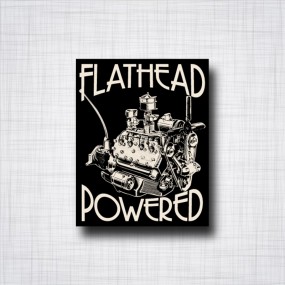 Sticker Flathead Powered