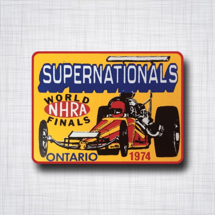 Sticker NHRA Supernational