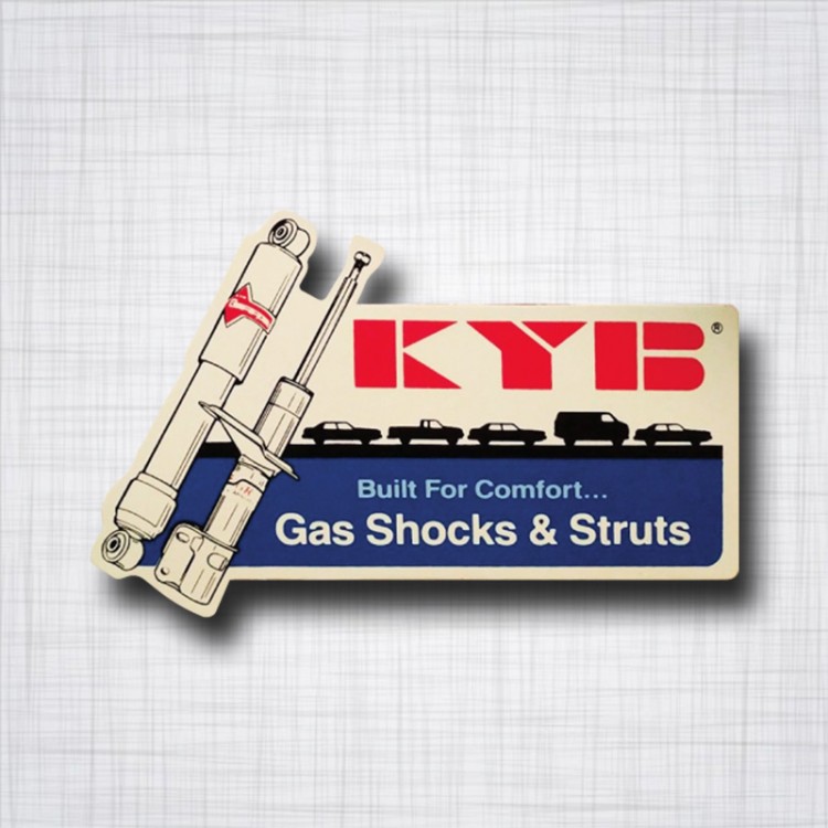Sticker KYB Gas Shocks