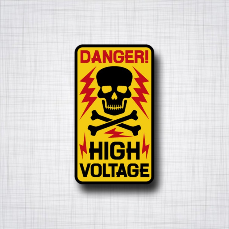 DANGER High voltage