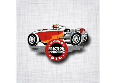 Sticker WYNN'S Friction Proofing