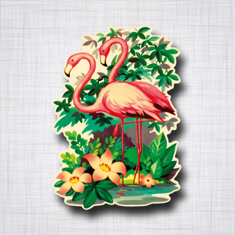 Sticker Flamands Roses