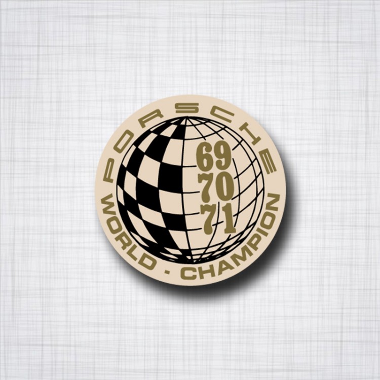 Porsche World champion 69-70-71
