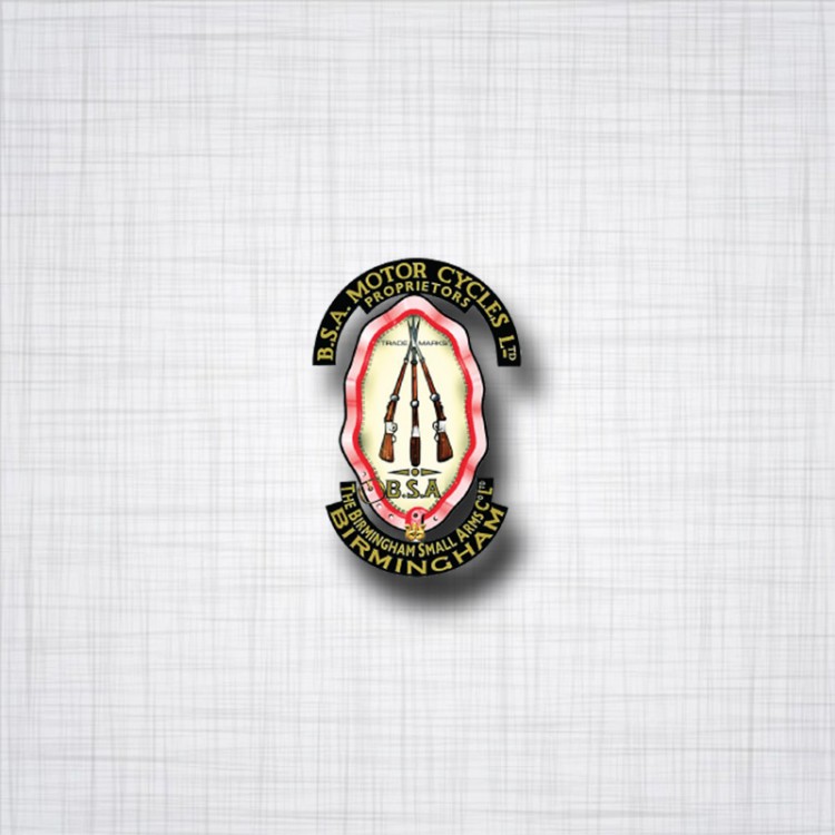 bsa cycle sticker