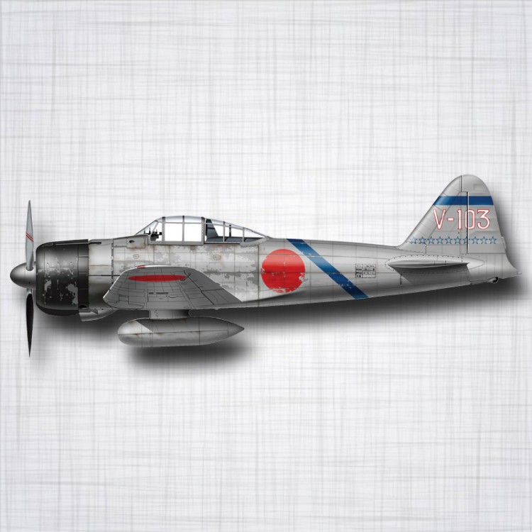 Avion Mitsubishi A6M Zero