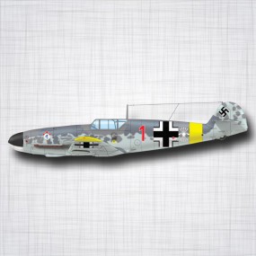 Sticker Avion Messerschmitt