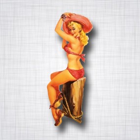 Pin-up Chapeau Gauche