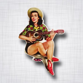 Pin-Up Guitare