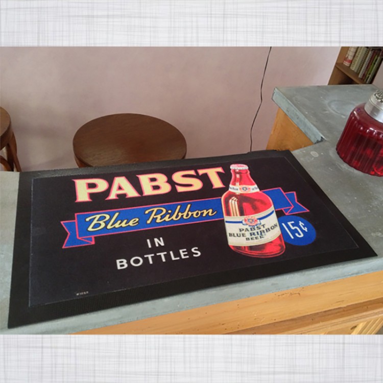 Tapis de comptoir Pabst Blue Ribbon Beer