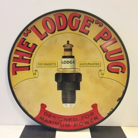 Plaque publicitaire The Lodge Plug