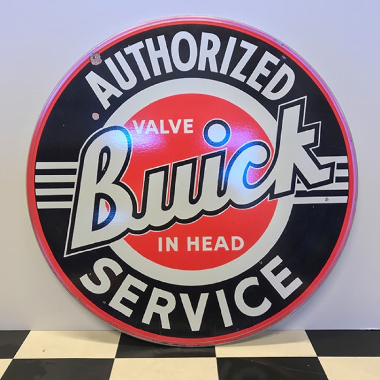 Plaque publicitaire Buick Service