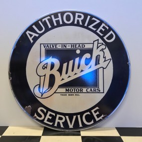 Plaque publicitaire Buick Service 1910