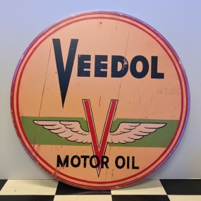 Plaque publicitaire Veedol Motor Oil