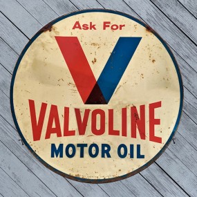 Plaque publicitaire Valvoline Motor Oil