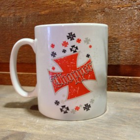 Mug céramique Blanc Chopper