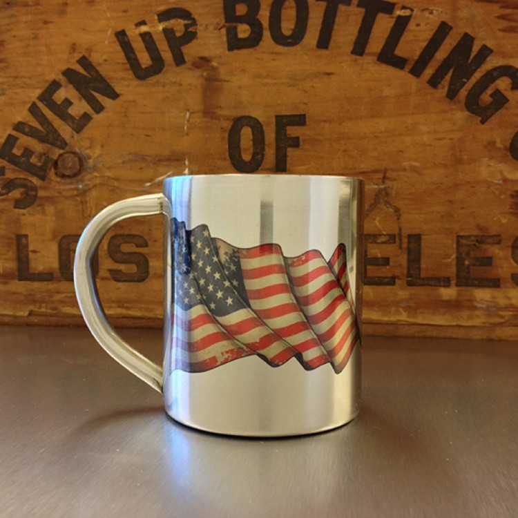 Mug inox Drapeau USA