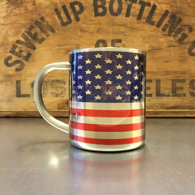 Mug inox Drapeau Américain