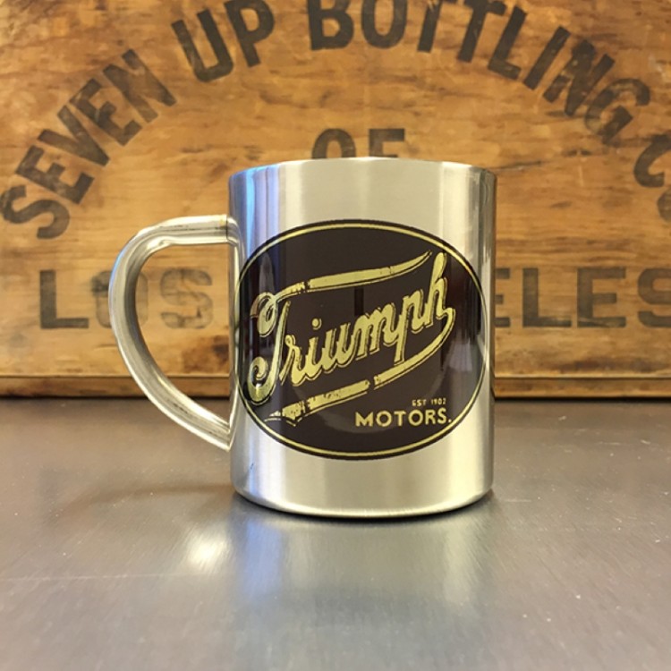 Mug inox Triumph Motors