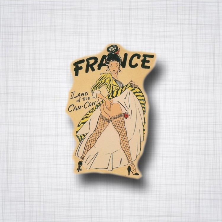Pin-up France "Land of the Can-Can"
