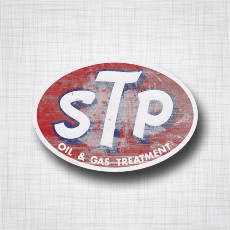 Sticker STP Patina