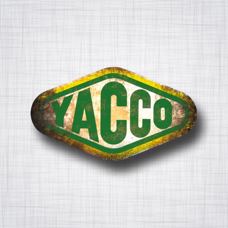 Sticker Yacco Patina