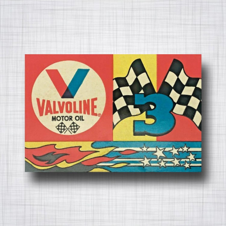 Sticker Valvoline 3 Stickers en 1