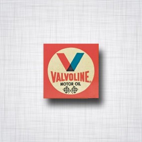 Sticker Valvoline 3 Stickers en 1