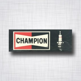 Sticker Bougie Champion 5 Stickers en 1