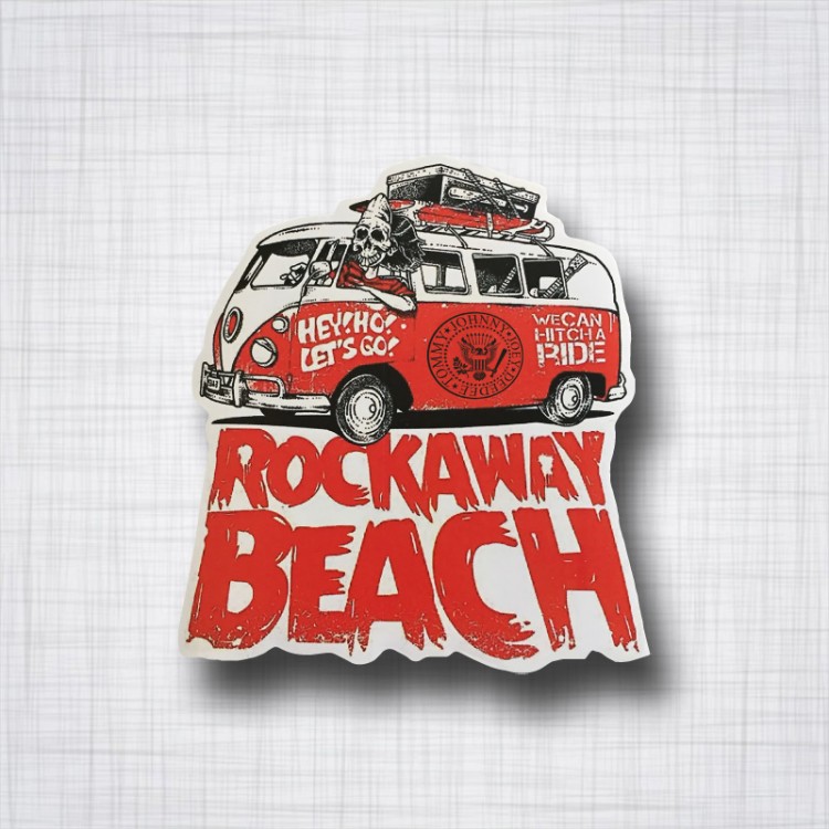 Sticker Rockaway Beach