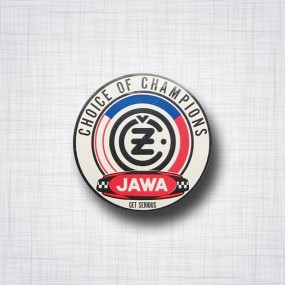 Sticker CZ Jawa Choice Of Champions