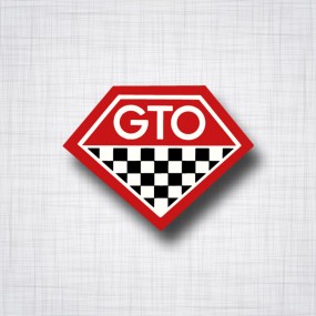 Sticker GTO By Pontiac