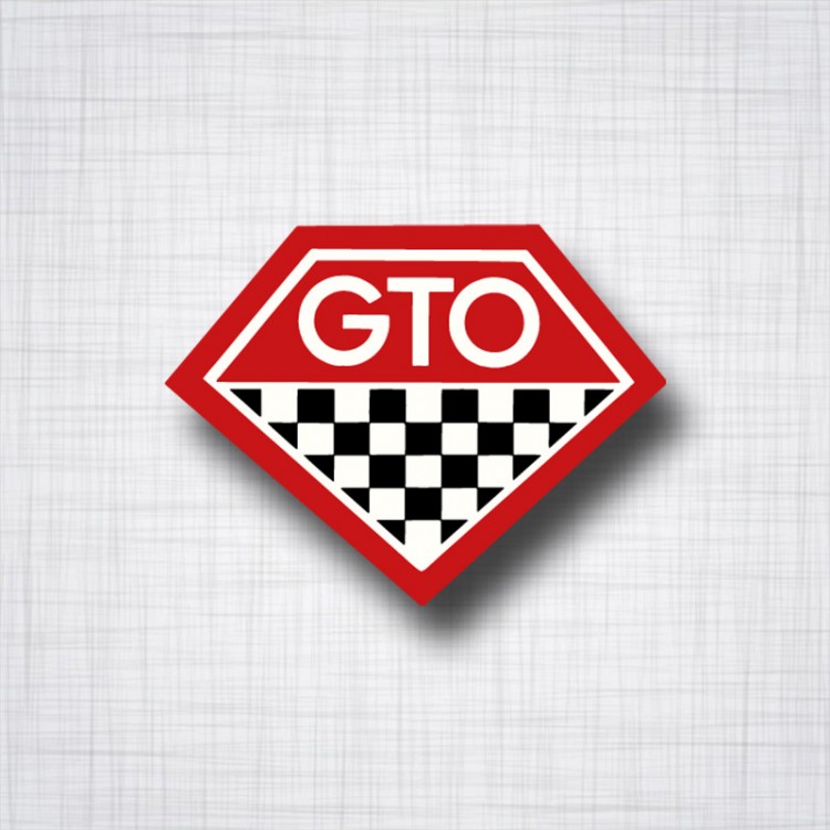 Sticker GTO By Pontiac