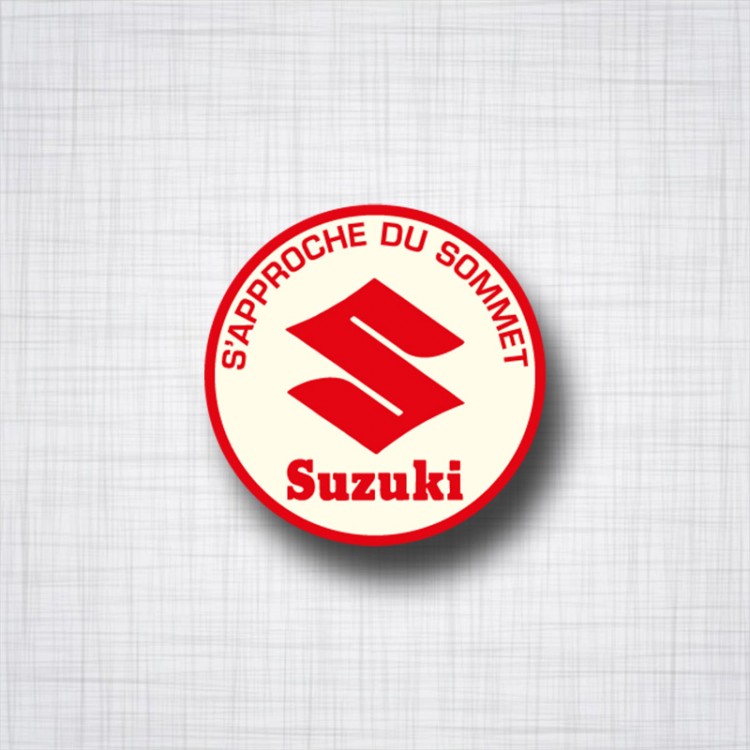 Sticker Suzuki s'approche du sommet