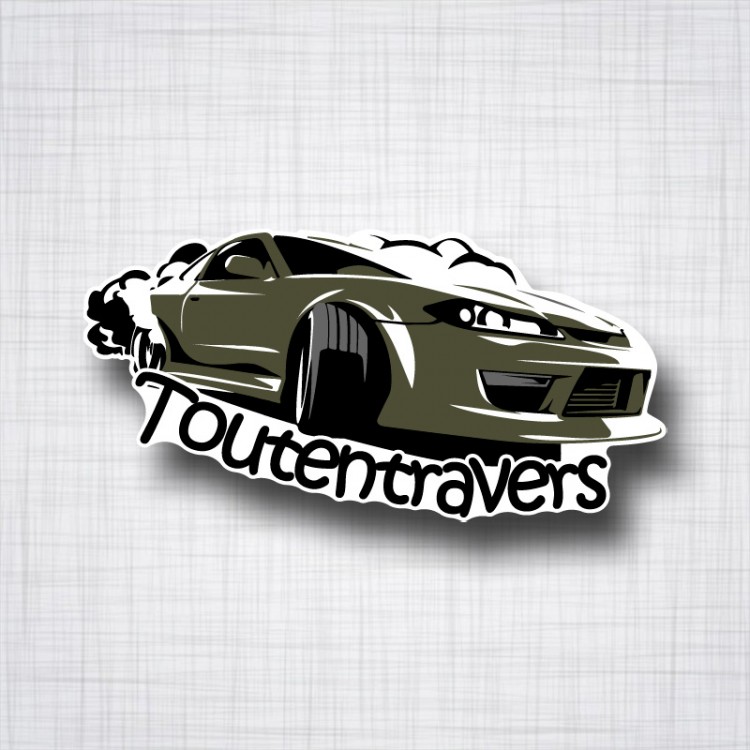 sticker voiture de drift