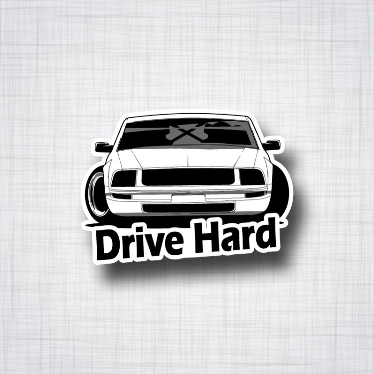 Sticker Drive Hard