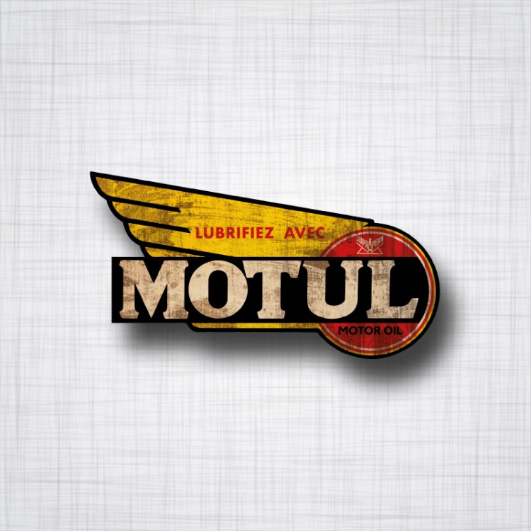 Sticker Motul Motor Oil Patina