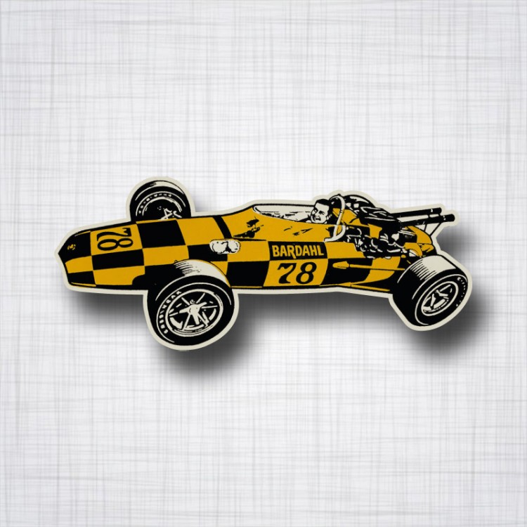 Sticker Bardahl Eagle Indy Car