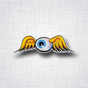 Sticker Flying Eyeball