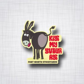 Sticker Kiss My Southern Ass.