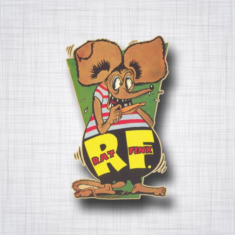 Sticker Rat Fink.