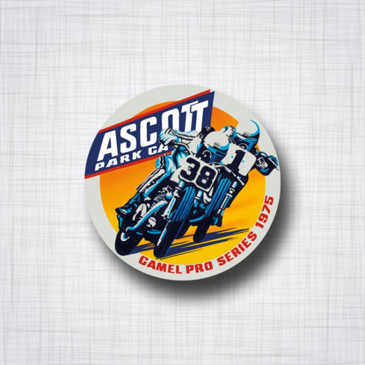 Sticker Ascott Park flat track.