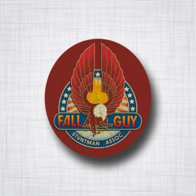 Sticker The Fall Guy, l'homme qui tombe à pic.