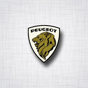 Sticker Peugeot.