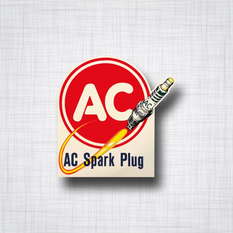 Sticker AC Spark Plug.