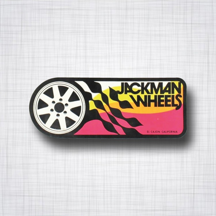 Sticker Jackman Wheels.