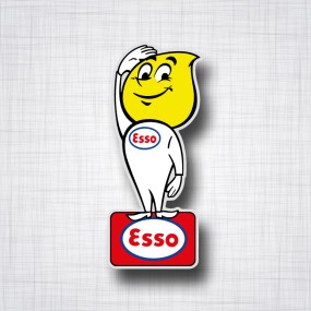 Sticker ESSO Goutte d'huile.