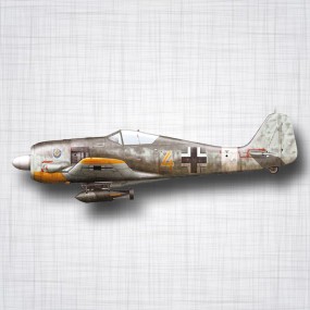 Sticker Avion Focke-Wulf Fw190.