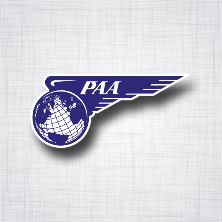 Sticker Pan American 1944-1955.