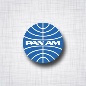 Sticker Pan American 1973-1991.